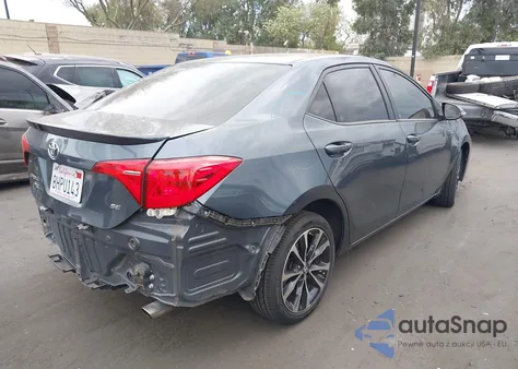 2017 Toyota Corolla Se из США, поврежденный, VIN 2T1BURHE2HC924748